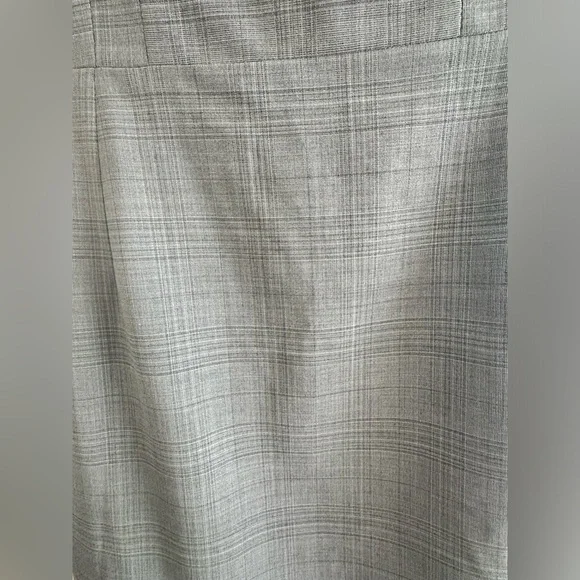 Tiger of Sweden size 36 (size small) gray plaid boatneck dress - Picture 3 of 6